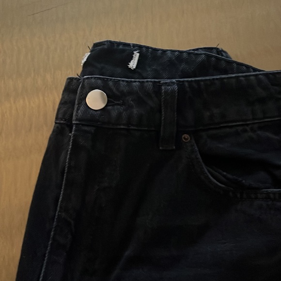 Black Patchwork Jeans - Picture 4 of 4